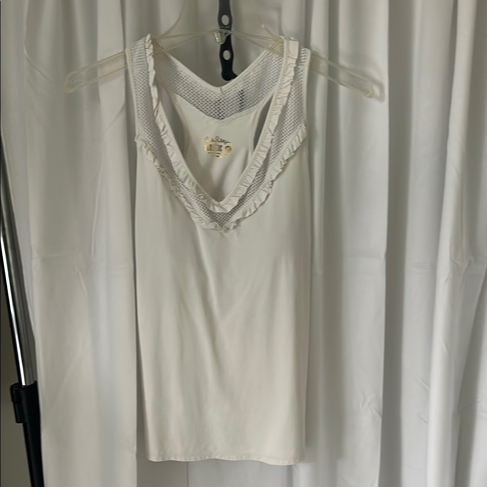 Lilly Pulitzer White Tank Top
